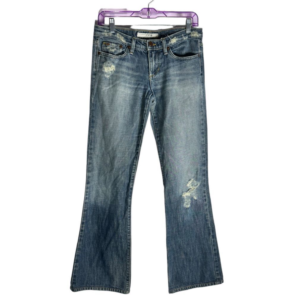 Vintage Joe's Jeans Distressed Flare Jeans - Size 29 Retro Style Jeans Y2K